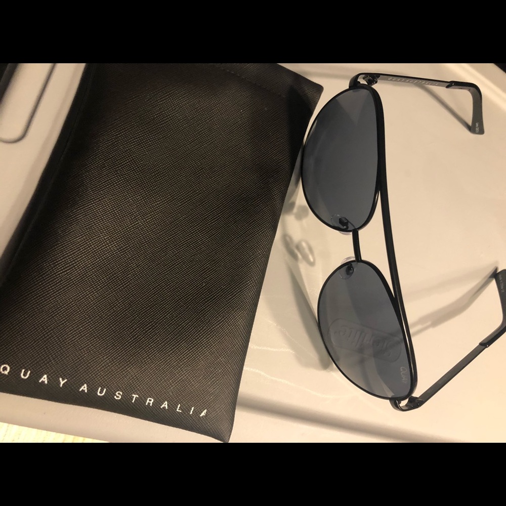 Quay Aviator Sunglasses